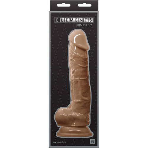 8" Cock + Balls