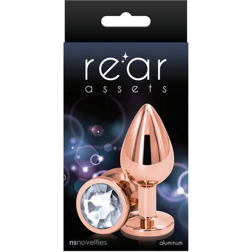 Medium Metal Gem Butt Plug