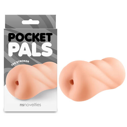 Pocket Pals Anal Stroker - Tan Tan Anal Stroker