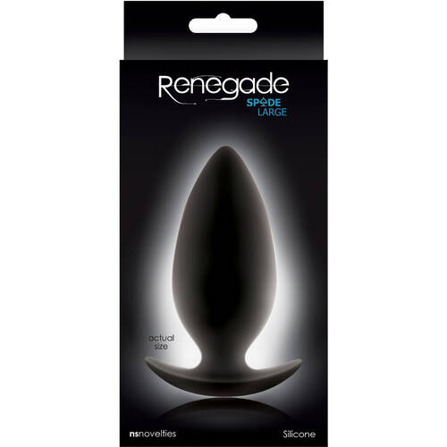 Spades Large Butt Plug