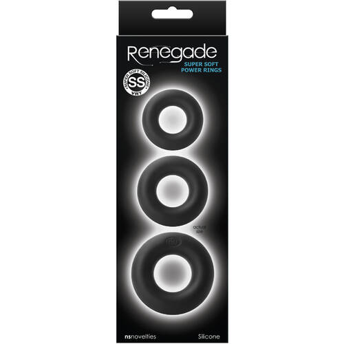 Super Soft Power Cock Rings X3