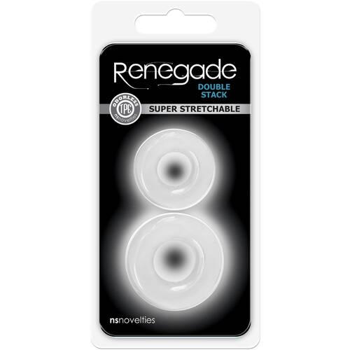 Double Stack Cock Rings X2