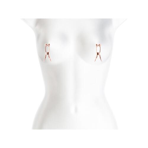 Bound Nipple Clamps C1 Rose Gold