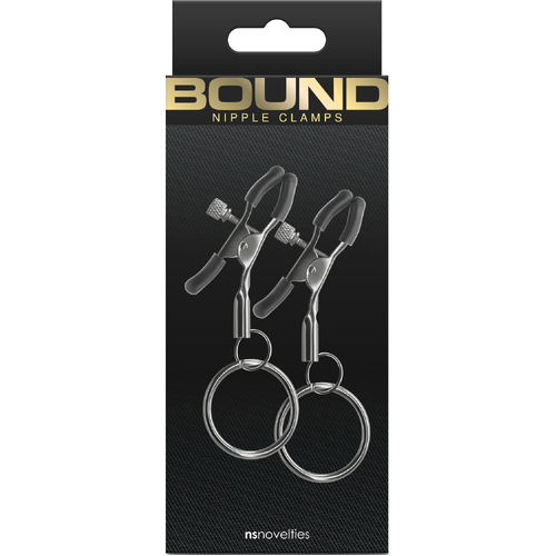 Bound Nipple Clamps C2 Gunmetal