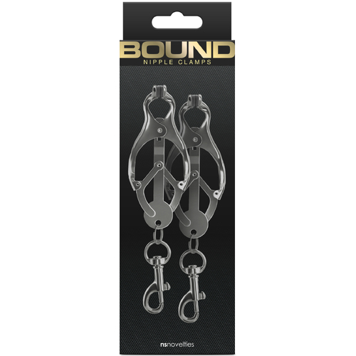 Bound Nipple Clamps C3 Gunmetal