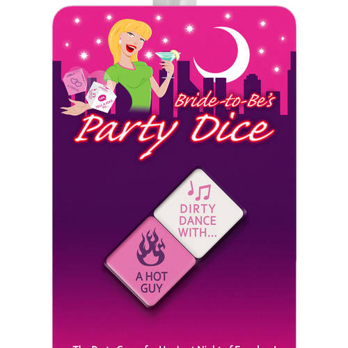 Bride-To-Be Party Dice