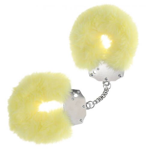 Ouch! Heavy Duty Fluffy Cuffs   Fluffy Restraints