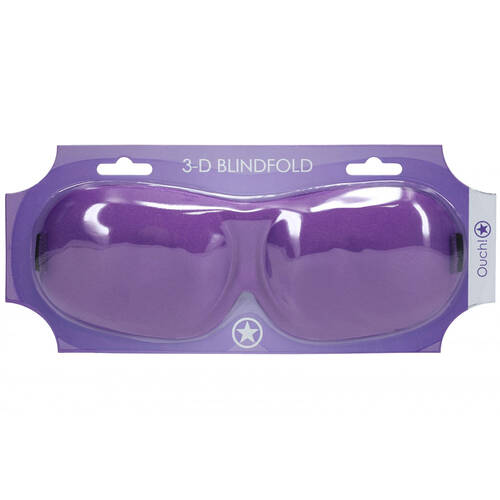 OUCH! 3D Mask - Purple Purple Eye Mask