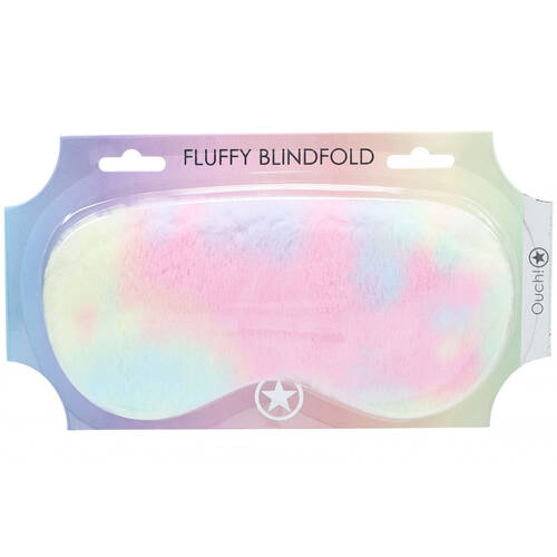 OUCH! Fluffy Mask - Multicolour 1 Coloured Fluffy Eye Mask