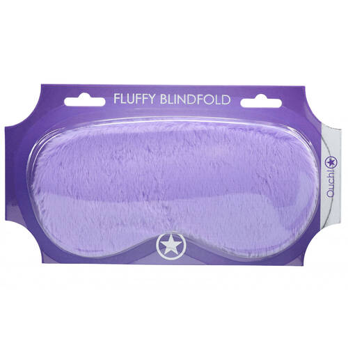 OUCH! Fluffy Mask - Purple Purple Fluffy Eye Mask