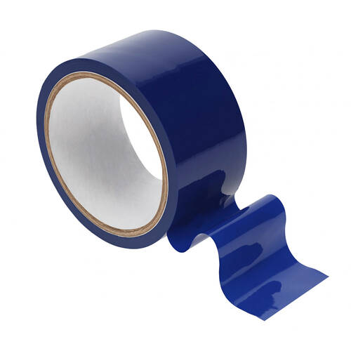 OUCH! PVC Non-Stick Tape - Navy Navy Blue Bondage Tape - 20 metre Length