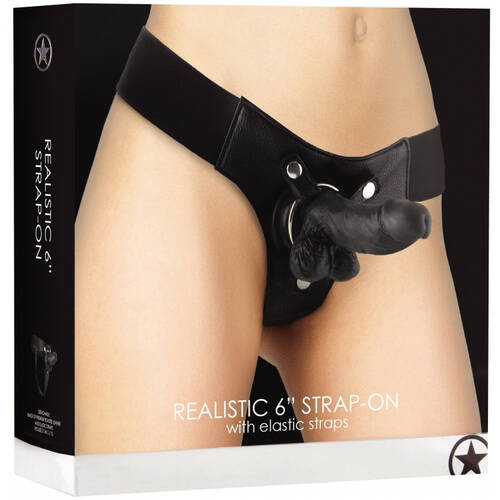 6" Realistic Strap-On System