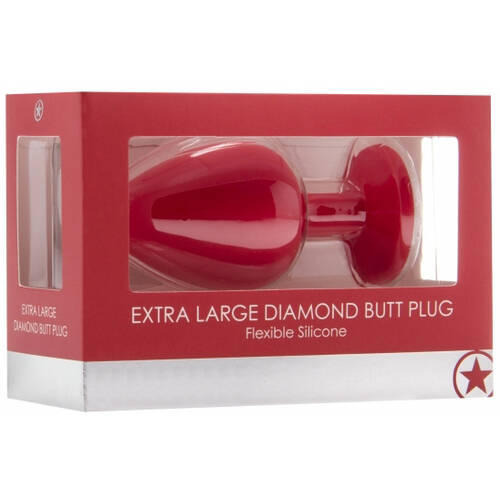 Extra Large Diamond Butt Plug