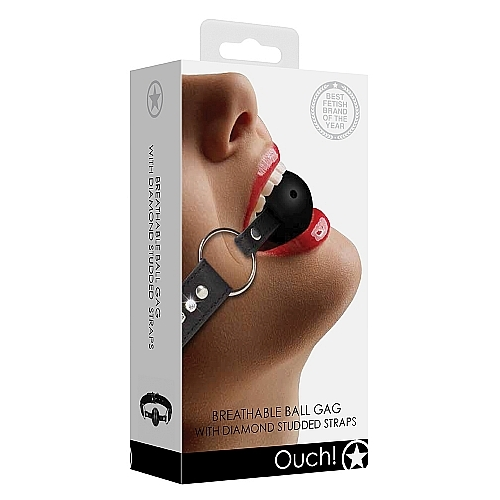 Diamond Studded Ball Gag