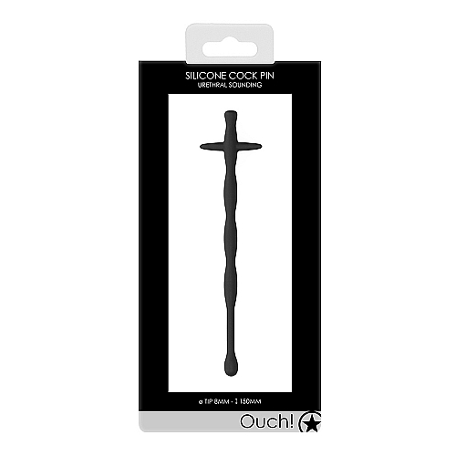 9.5" Silicone Urethral Sounding Pin