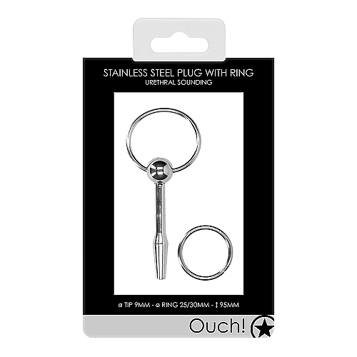 3.5" Metal Urethral Plug