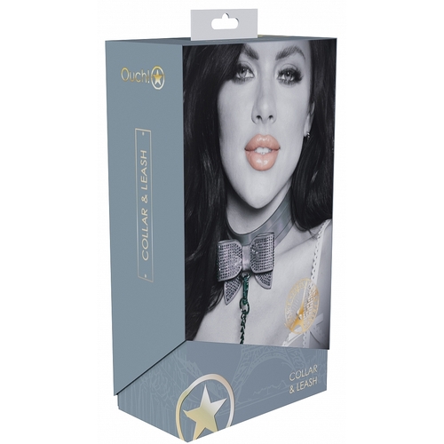 Ouch! Paris Collection - Collar with Leash