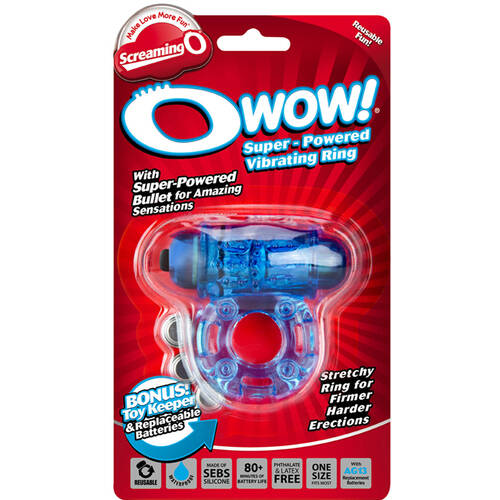 O Wow Vibrating Cock Ring