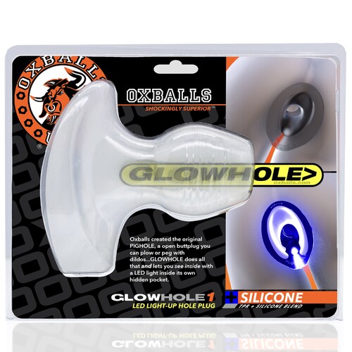Small Glowhole Led Hollow Butt Plug