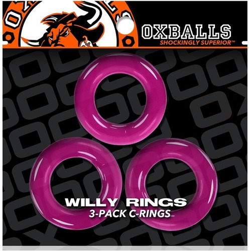 Willy Premium Cock Rings x3