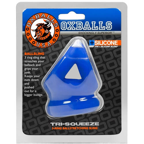 Tri Squeeze Cock & Ball Ring