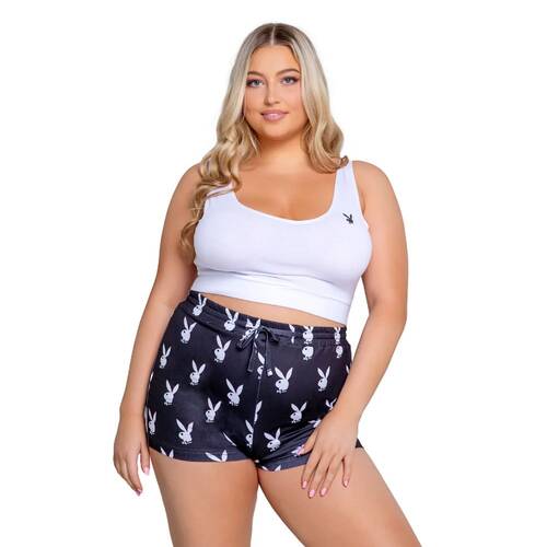 Playboy Slumber Bunny 2 Pc Set L/XL