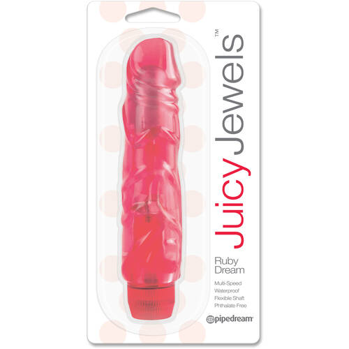 5" Ruby Dream Jelly Vibrator