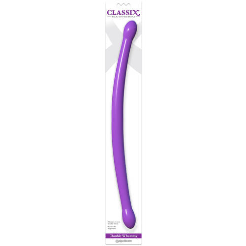 17" Purple Double Dildo