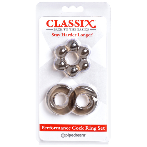 Performance Cock Rings Set x3