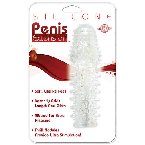 6" Silicone Penis Extension