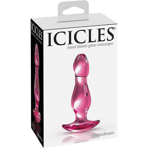 3.6" Glass Butt Plug