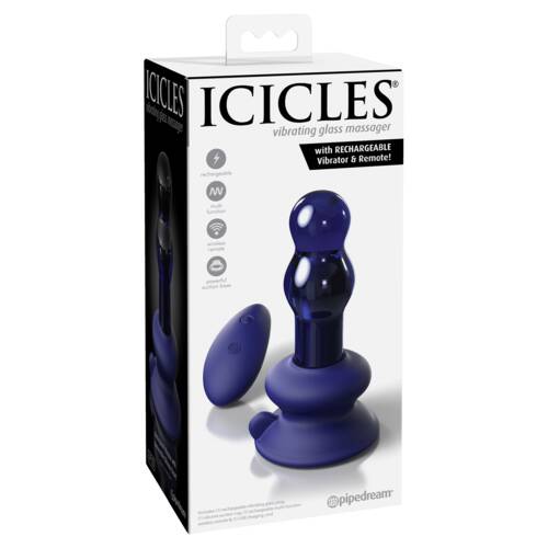 Glass Vibrating Butt Plug 83