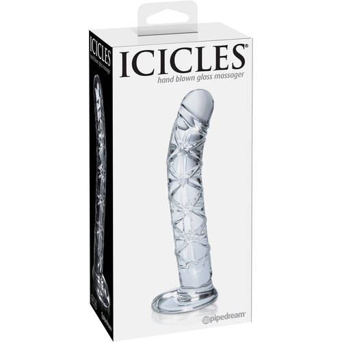 6" Glass G-Spot Dildo