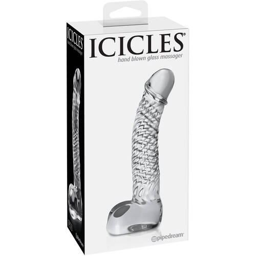 5" Glass G-Spot Dildo