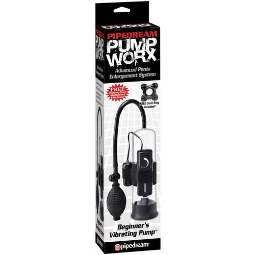 7.5" Beginners Vibrating Penis Pump