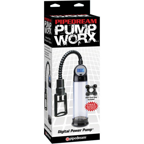 8" Digital Penis Pump