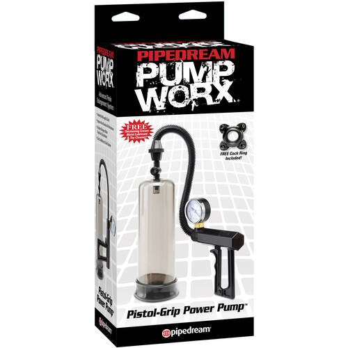 9" Pistol Grip Power Penis Pump