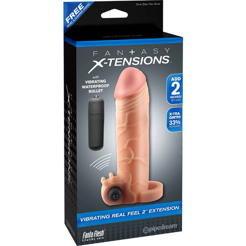 2" Vibrating Real Feel Extension