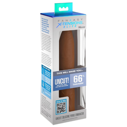 7" Uncut Premium Penis Sleeve