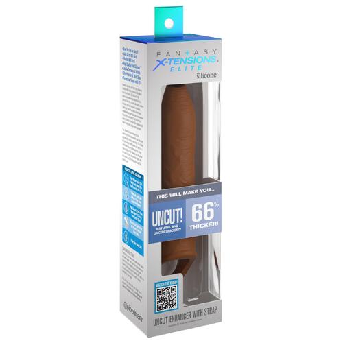 7" Uncut Premium Penis Sleeve
