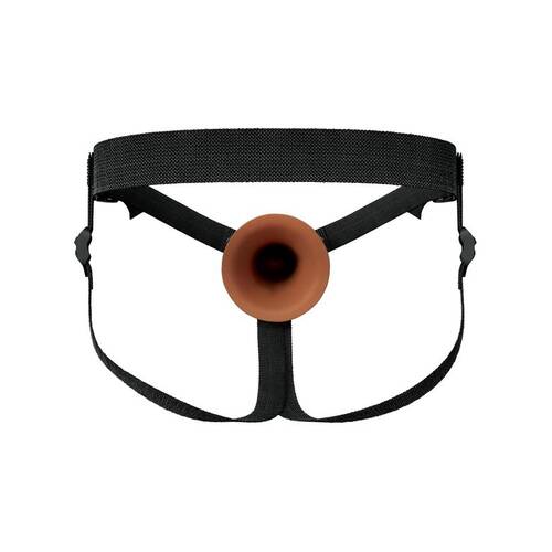 Fantasy X Tensions Elite 8". Silicone Hollow Strap On Dual Density