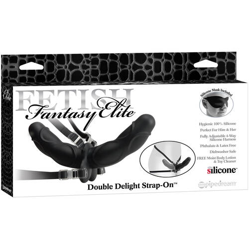 Double Delight Strap On 4"