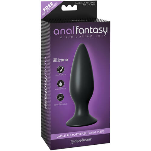 Large Rechargeable Anal Plug