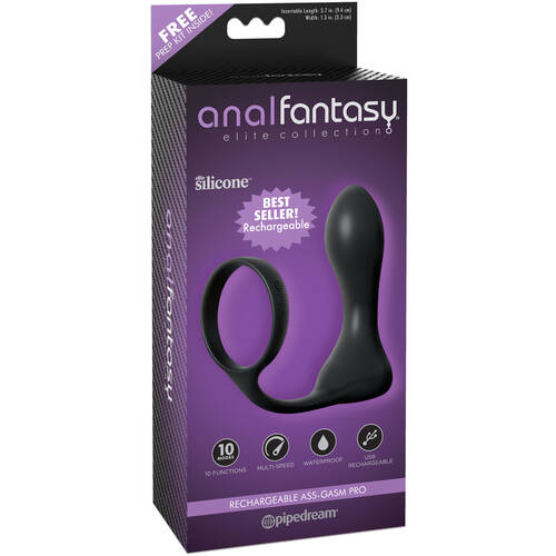 Ass-Gasm Pro Vibrating Cock Lock