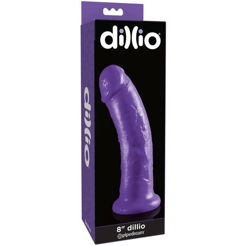 8" Purple Dildo