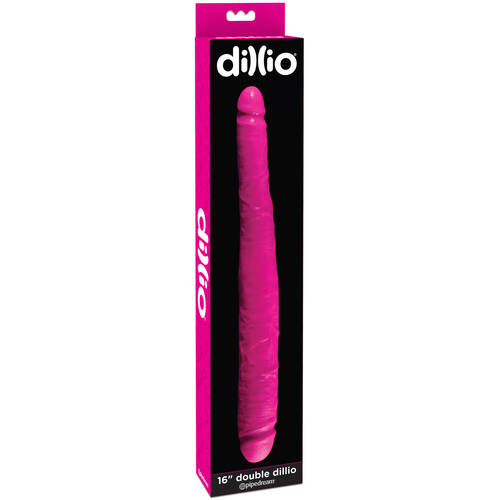 16" Pink Double Dildo