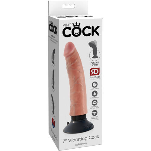 7" Vibrating Cock