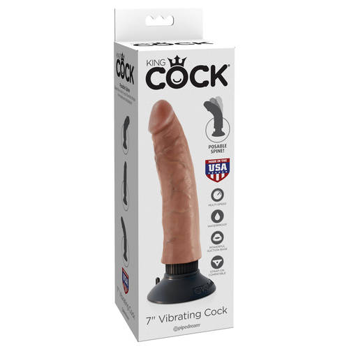 7" Vibrating Cock