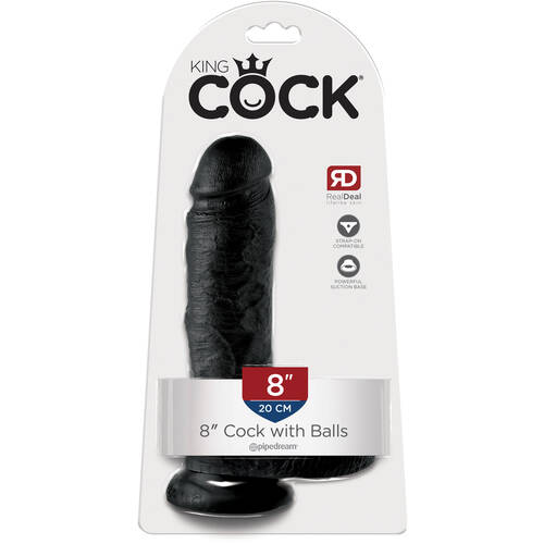 8" Cock + Balls