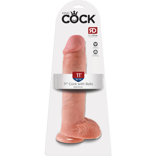 11" Cock + Balls